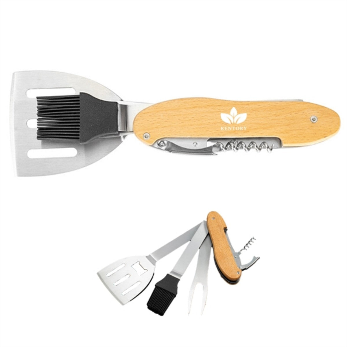 HUPSTL842 5 In 1 Bbq Grill Tool Set