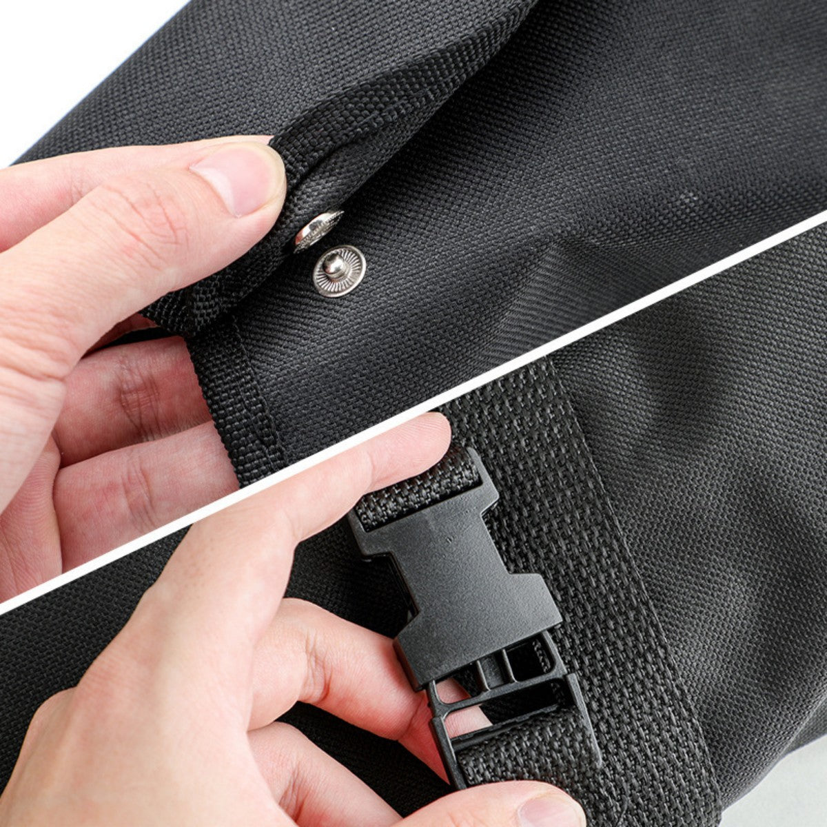 HUPSTL883 7 Piece BBQ Tools Set with Roll Up Apron