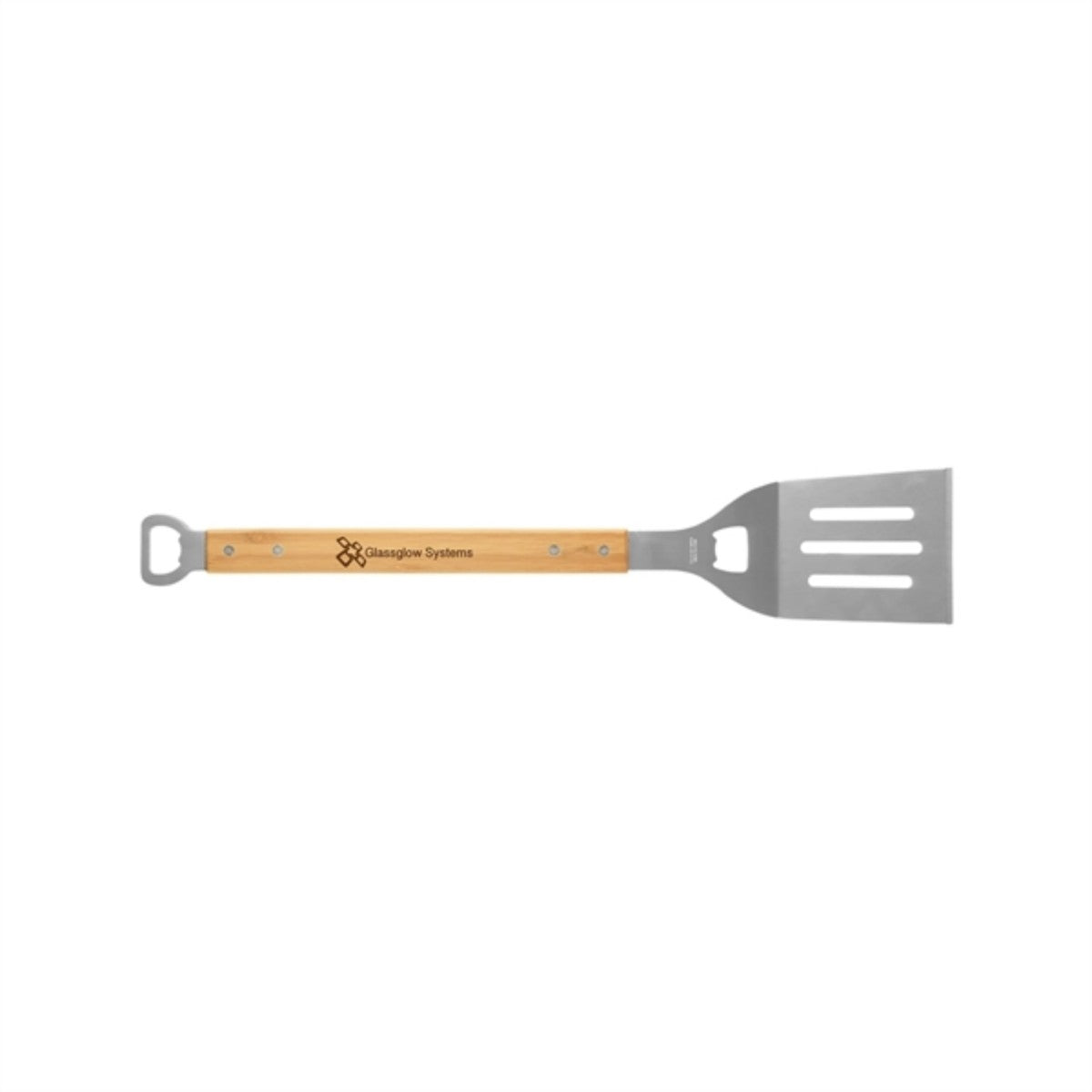 HUPSTL884 Bamboo BBQ Spatula w/ Bottle Opener