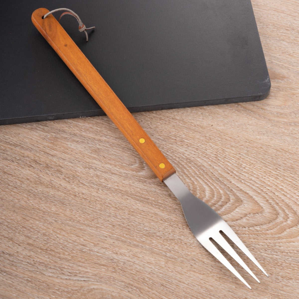 HUPSTL887 Bamboo BBQ Fork