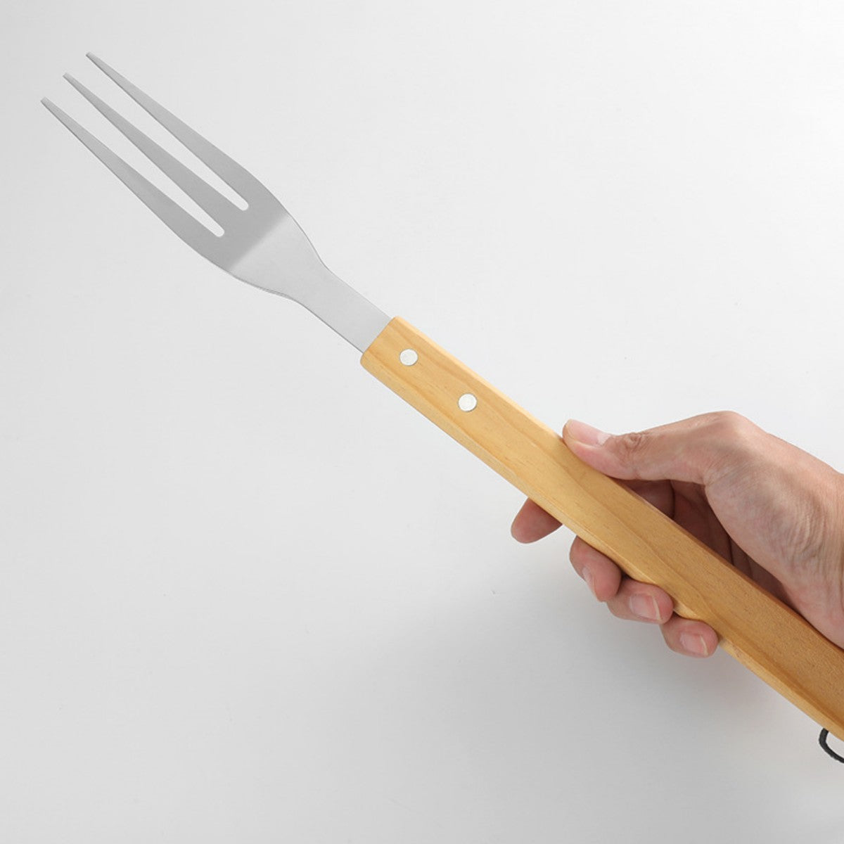 HUPSTL887 Bamboo BBQ Fork