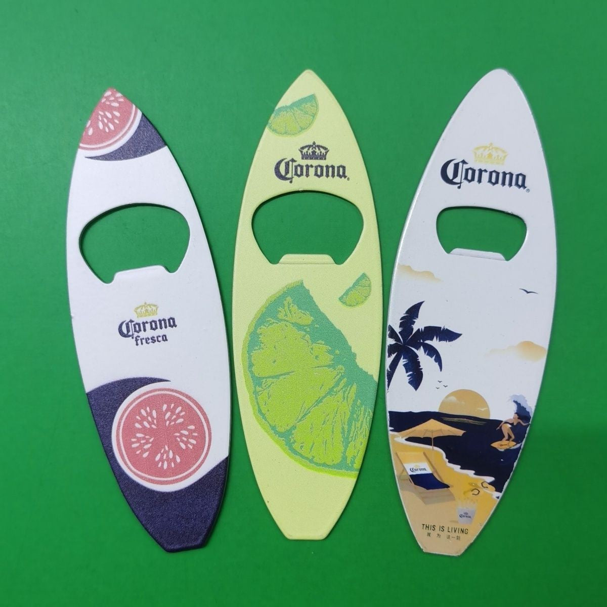 HUPSTL905 Surfboard Shape Custom Bottle Opener
