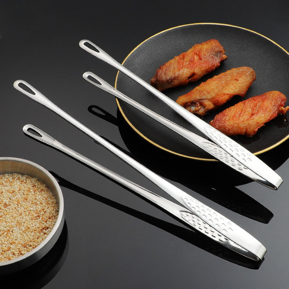 HUPSTL906 Stainless Steel Barbecue Tongs