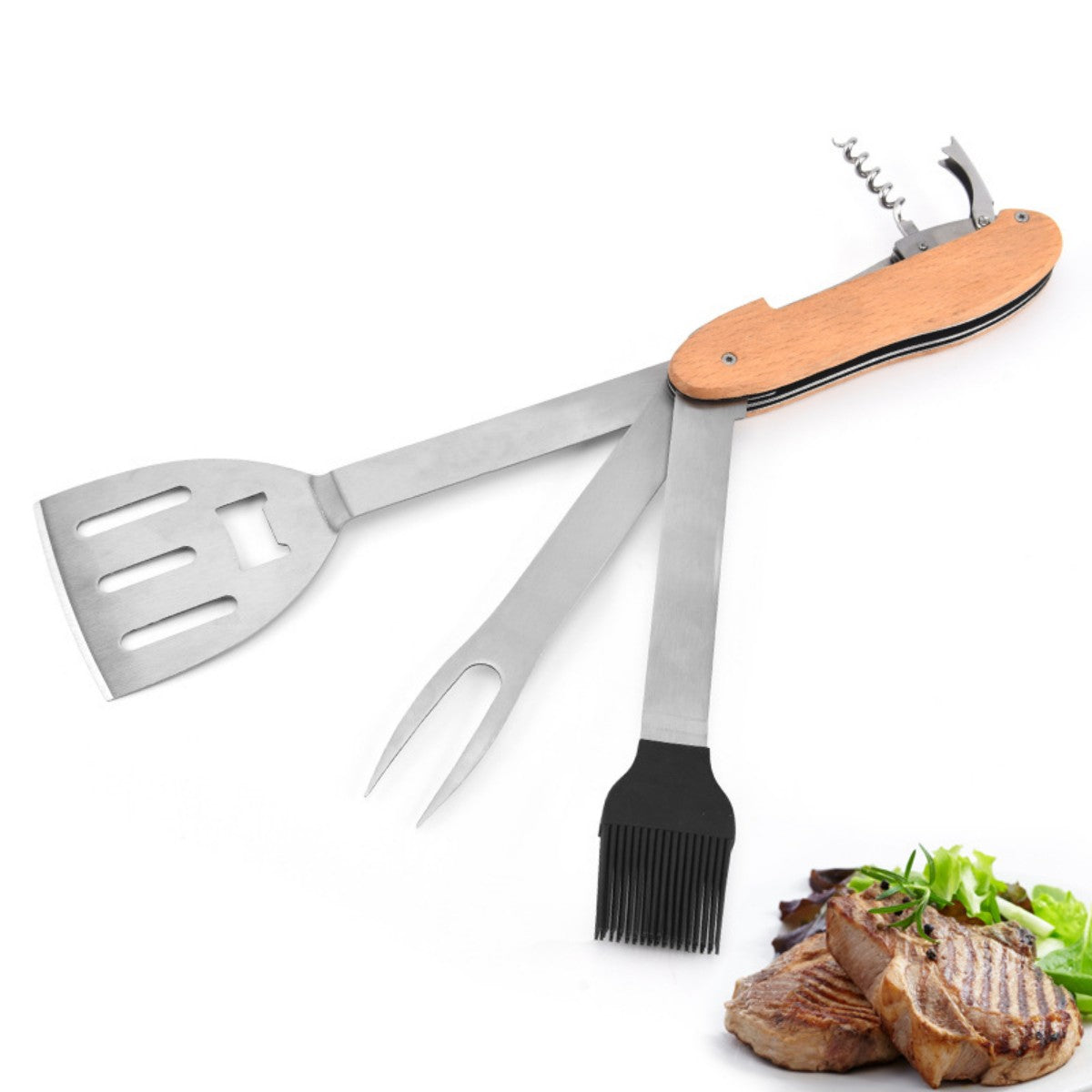 HUPSTL913 5-in-1 BBQ Tool