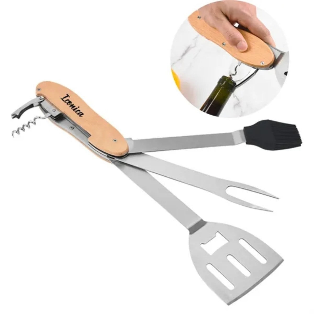 HUPSTL913 5-in-1 BBQ Tool