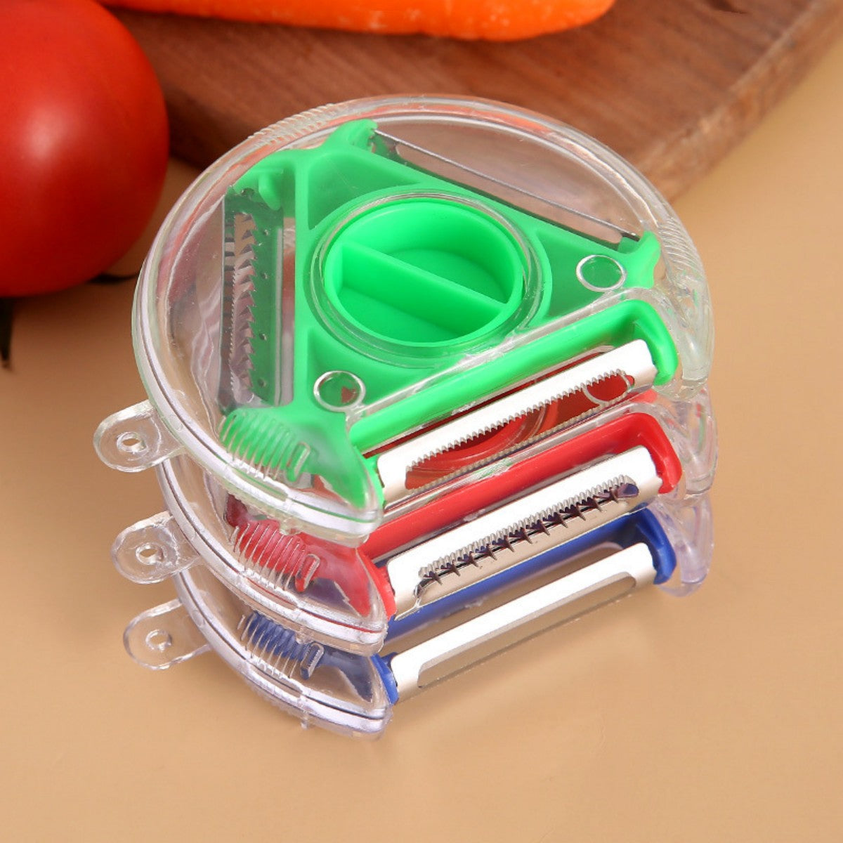 HUPSTL3 in 1 Peeler for Fruit and Vegetables