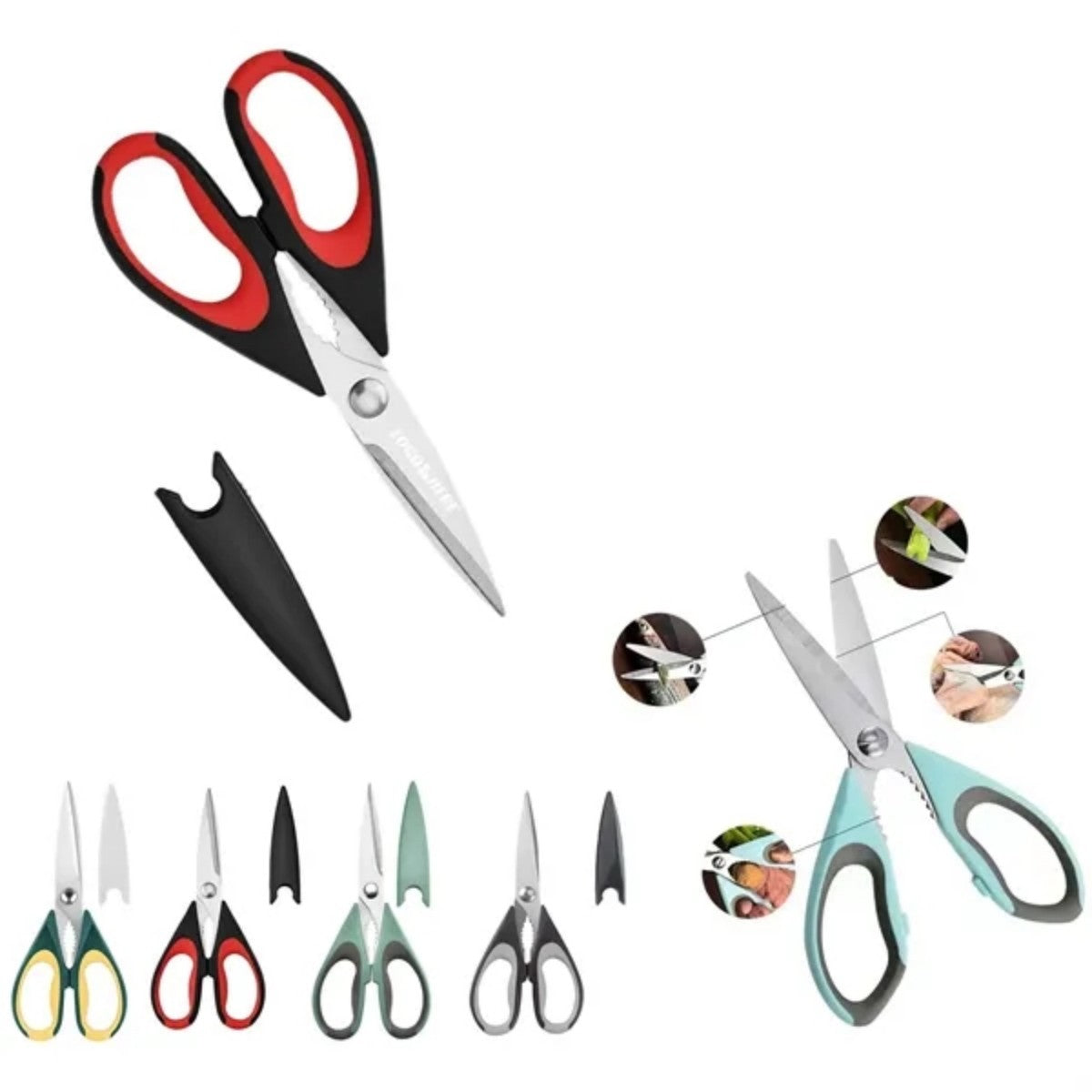 HUPSTL919 Multifunctional Kitchen Scissors