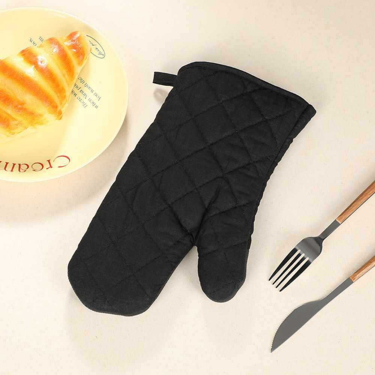 HUPSTL930 BBQ Grilling Tool Set with Mitt