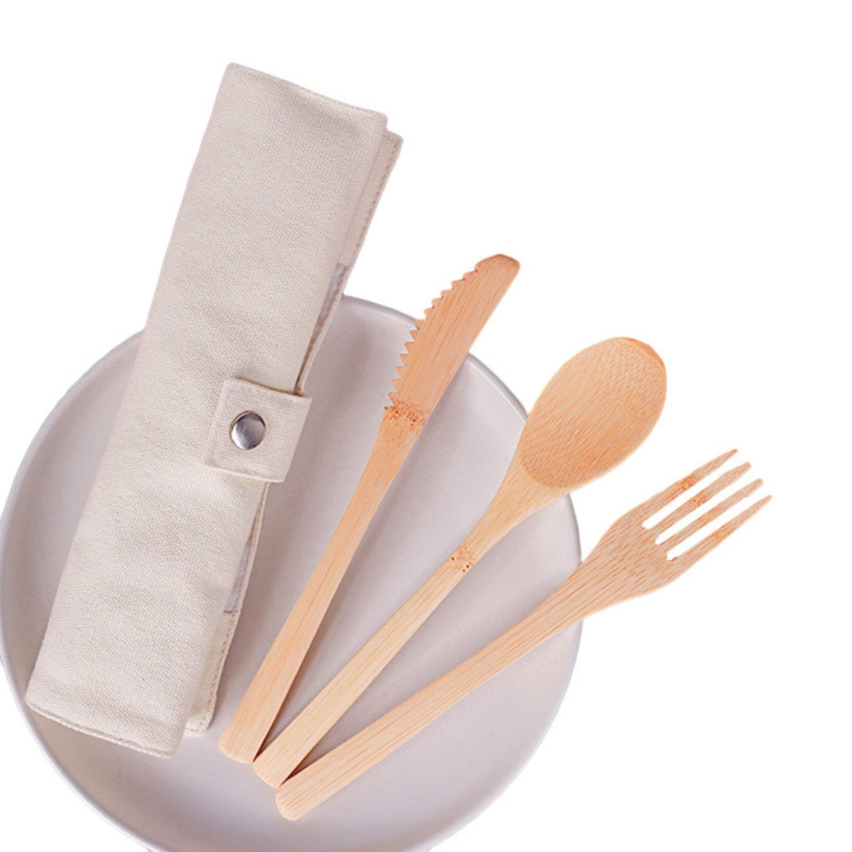 HUPSTL936 Zero-Waste Bamboo Utensil Kit