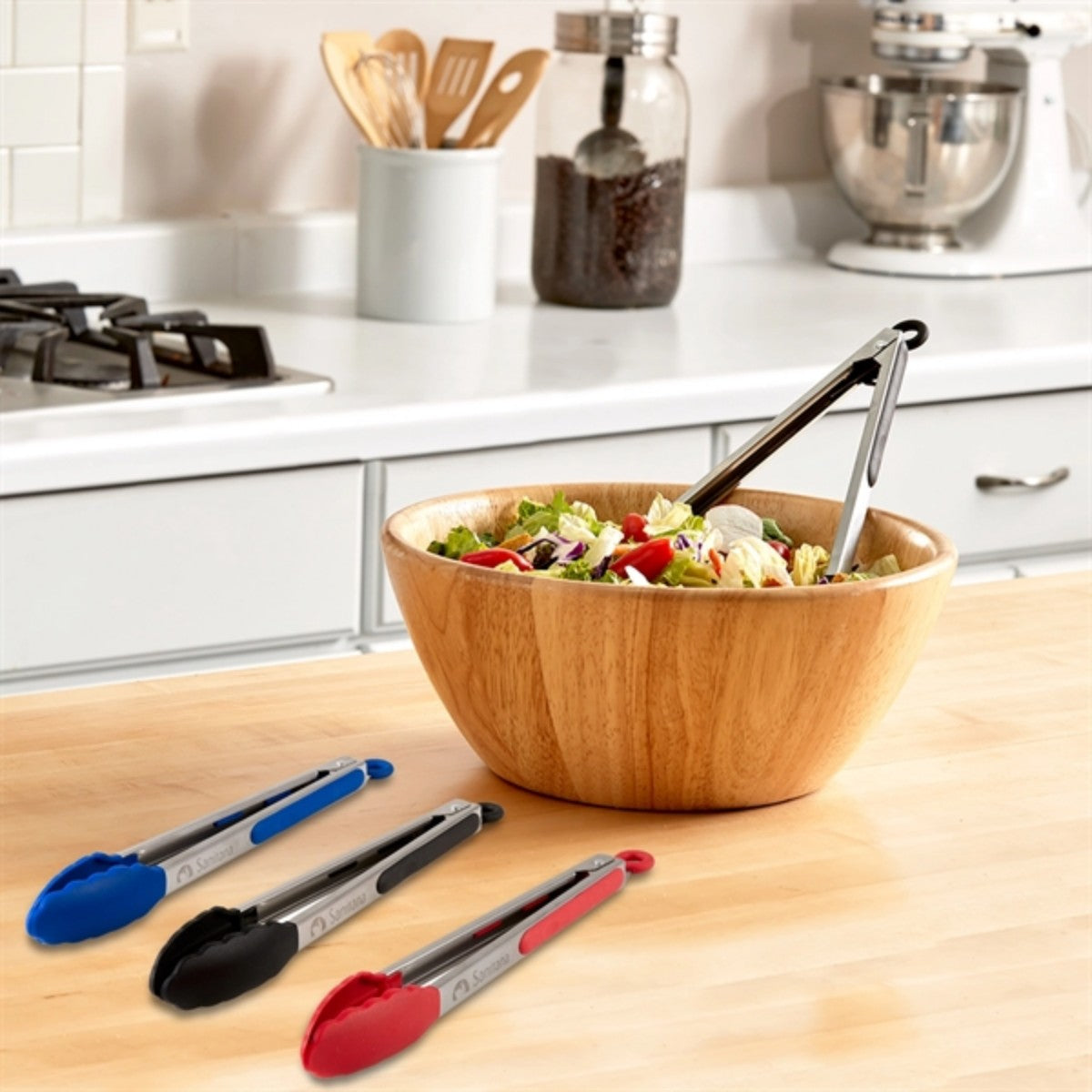 HUPSTL941 Silicone Tongs