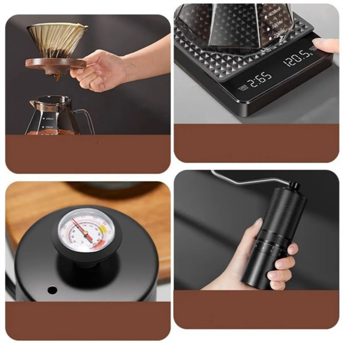 HUPSTL946 Hand Brewed Coffee Maker Outdoor Set