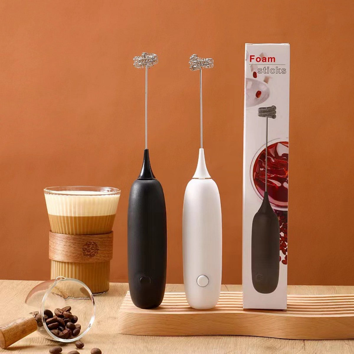 HUPSTL974 Mini Electric Handheld Milk Frother