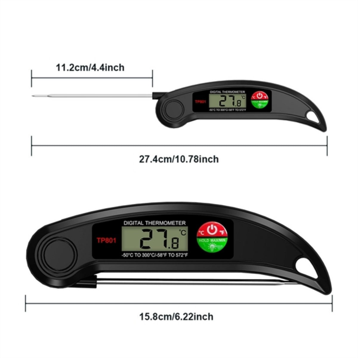 HUPSTL976 Digital Meat Thermometers for Cooking