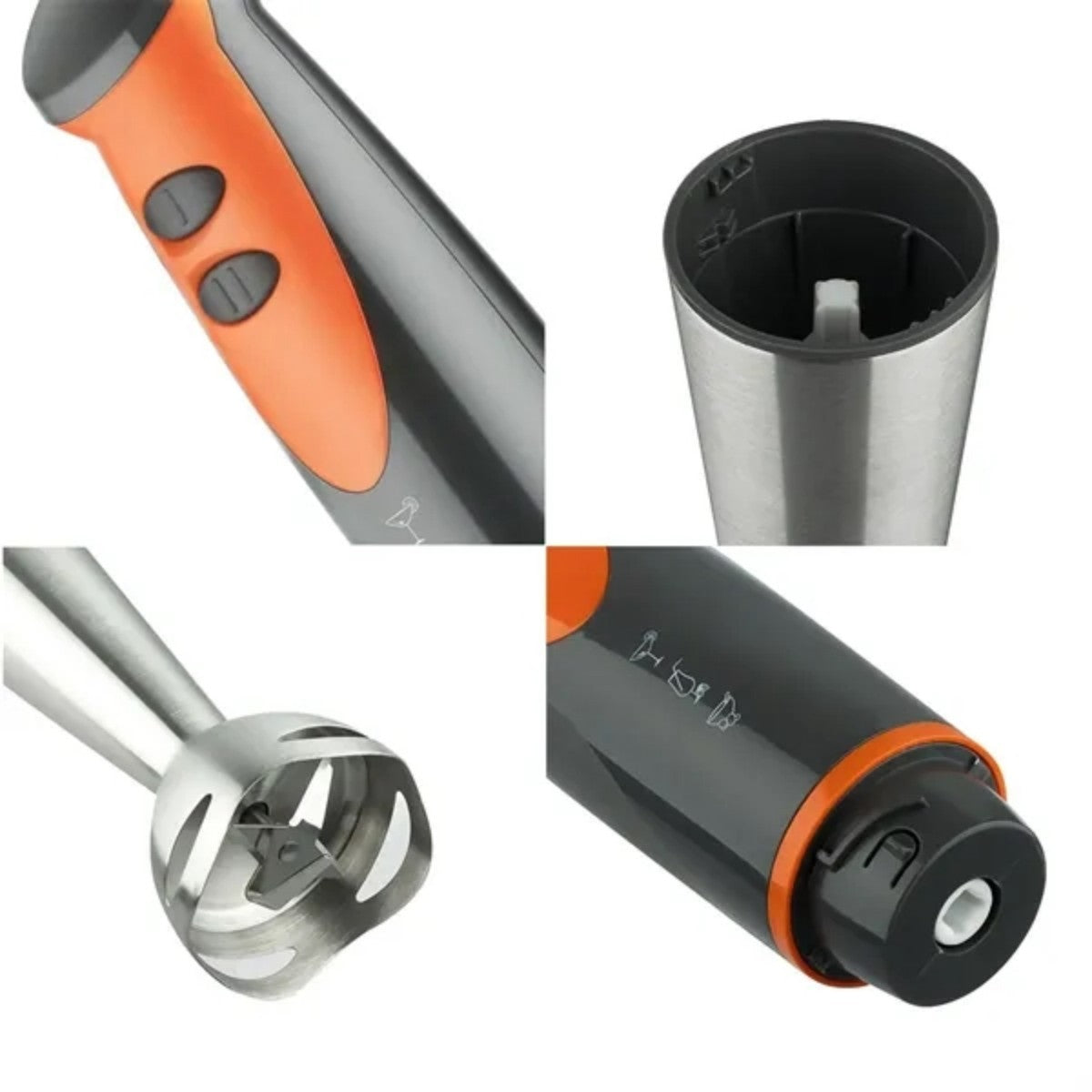 HUPSTL977 Handheld Blender Electric Immersion Portable Stick Mixer
