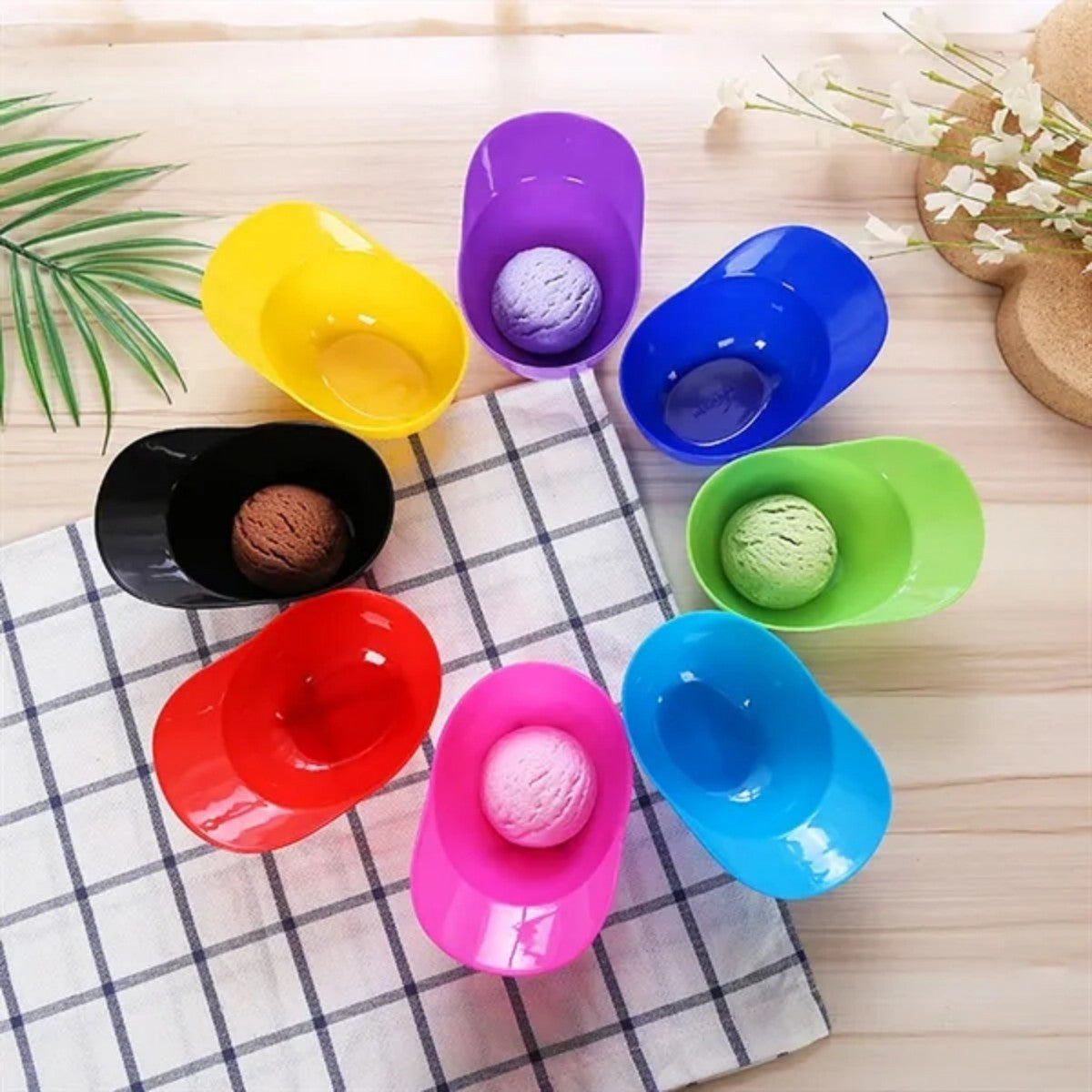 HUPSTL979 Ice Cream Bowl