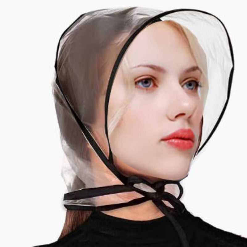 SUPSAS102 Wasserdichte, transparente Regenhaube