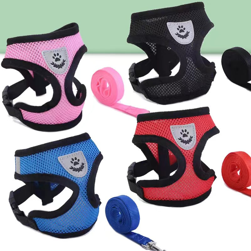 SUPSAS127 Dog Harness with Leash Set