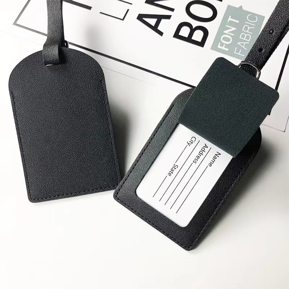 PU Leather Luggage Tags | SUPSAS141