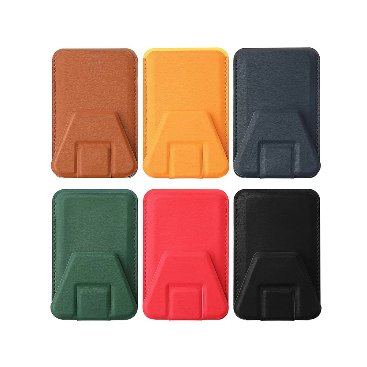 SUPSAS148 Telefonkartenhalter aus Leder mit Ständer