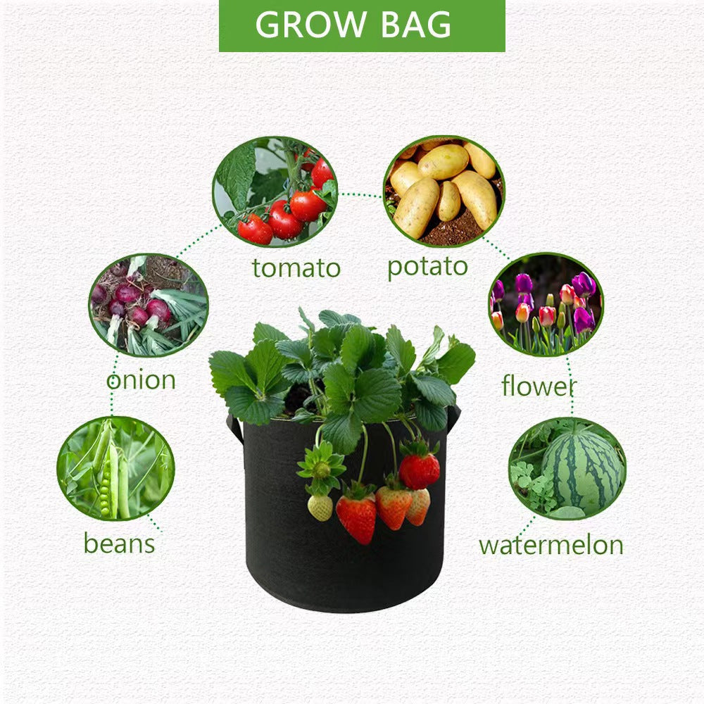 SUPSAS155 7 Gallon Gallon Plant Grow Bags