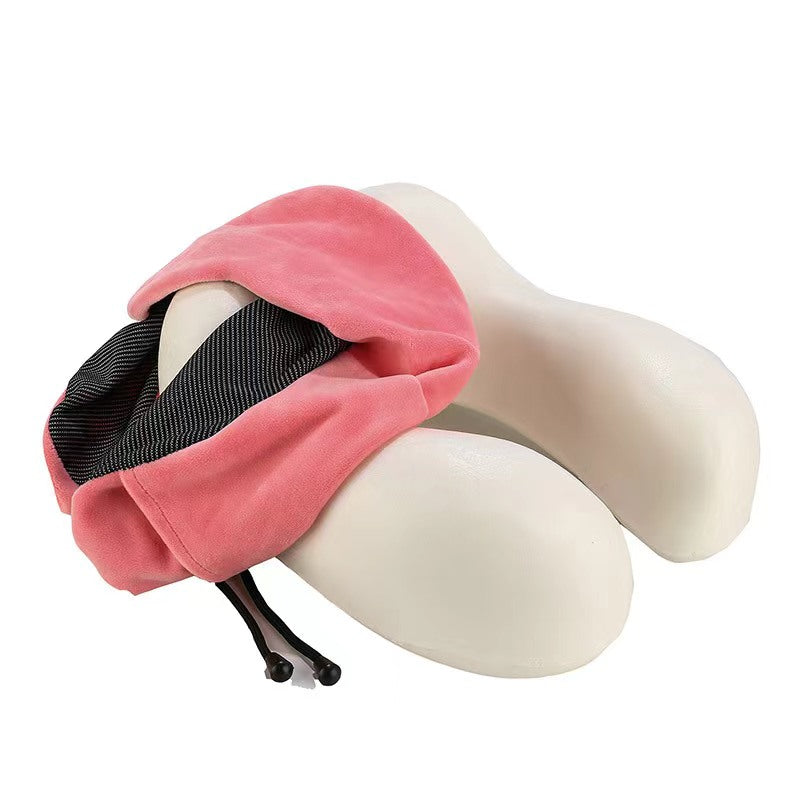 SUPSAS29 Memory Foam Travel Neck Pillow