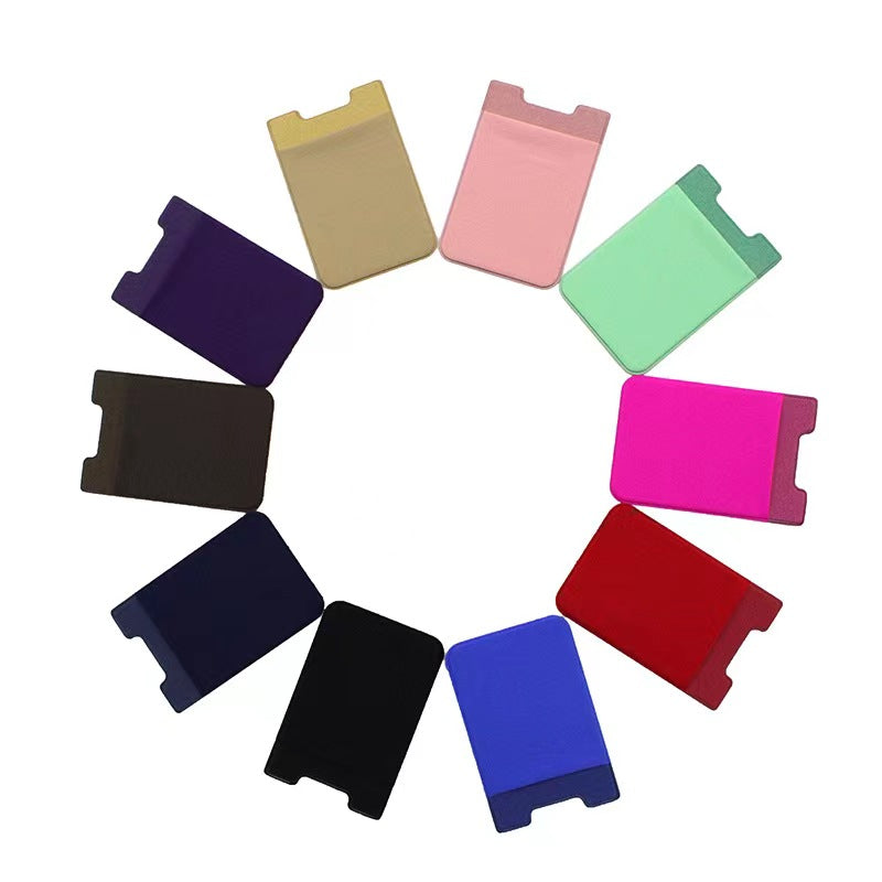 SUPSAS44 Silicone Phone Card Holder