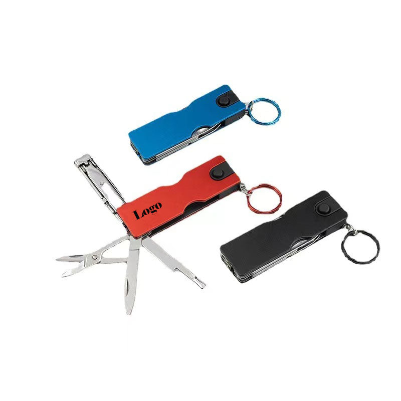SUPSAS48 Keychain Nail Clipper Multitool