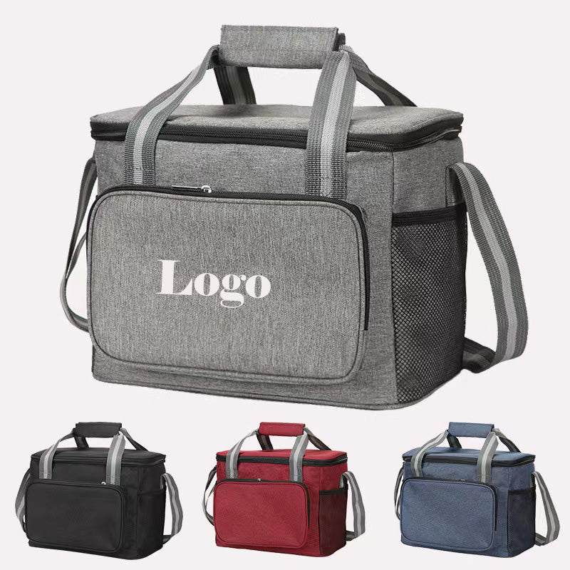 SUPSAS63 Large Reusable Insulated Cooler Lunch Bag