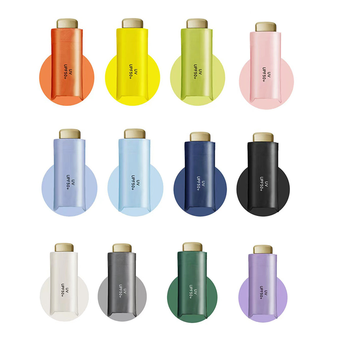SUPSAS80 Windproof Portable Mini Folding Umbrella