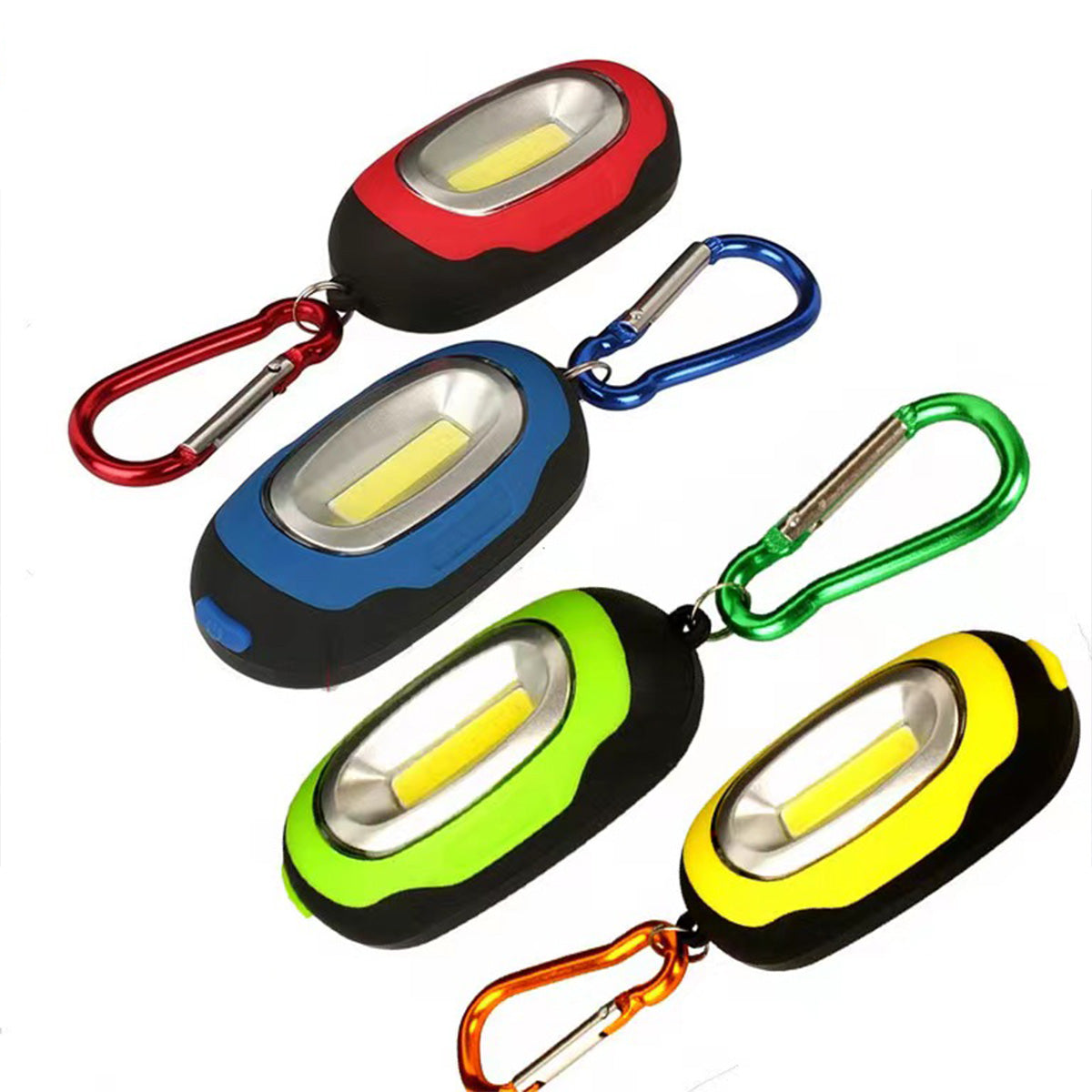 SUPSAS83 Mini COB Pocket Keychain Flashlight