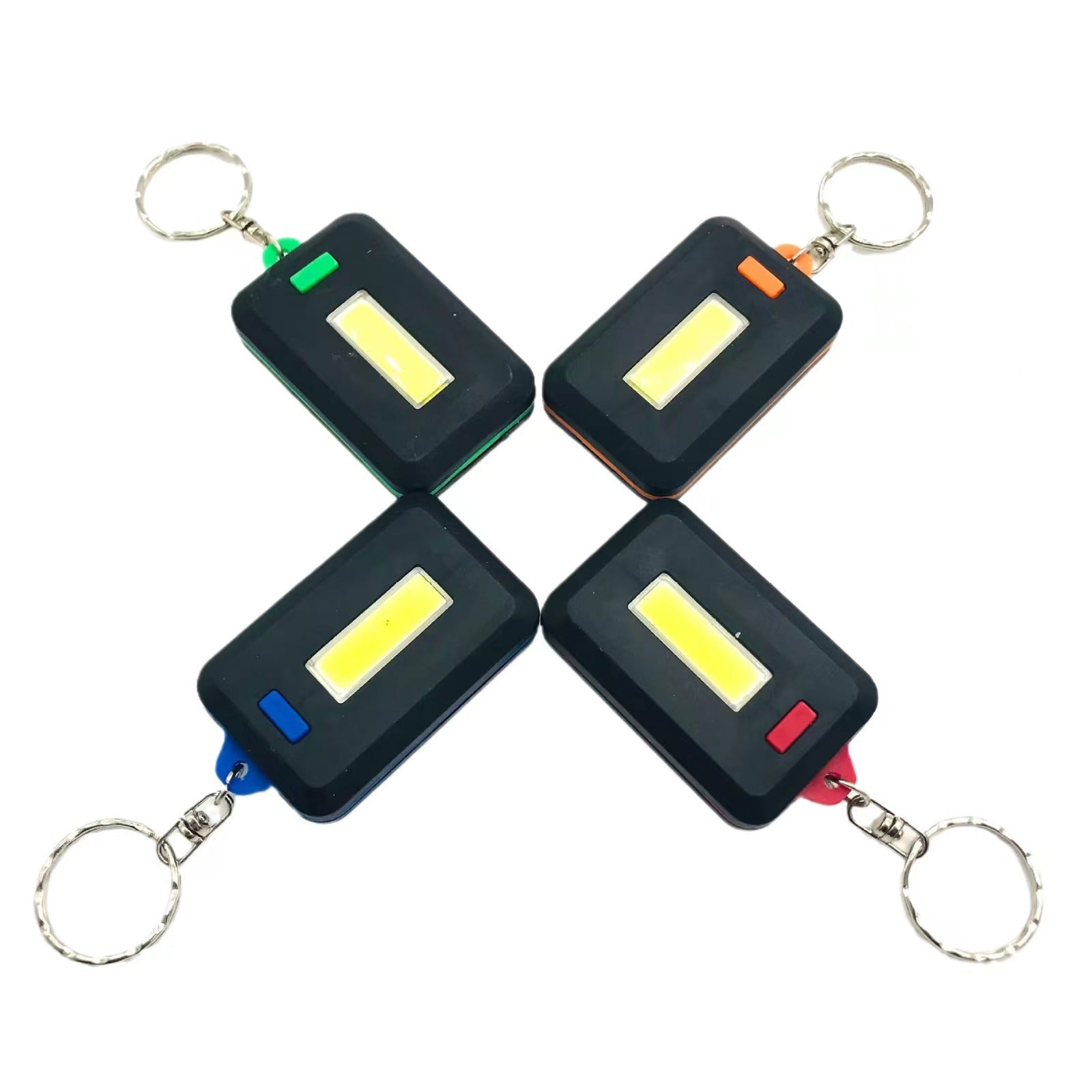 SUPSAS91 Portable Mini COB LED Flashlight KeyChain