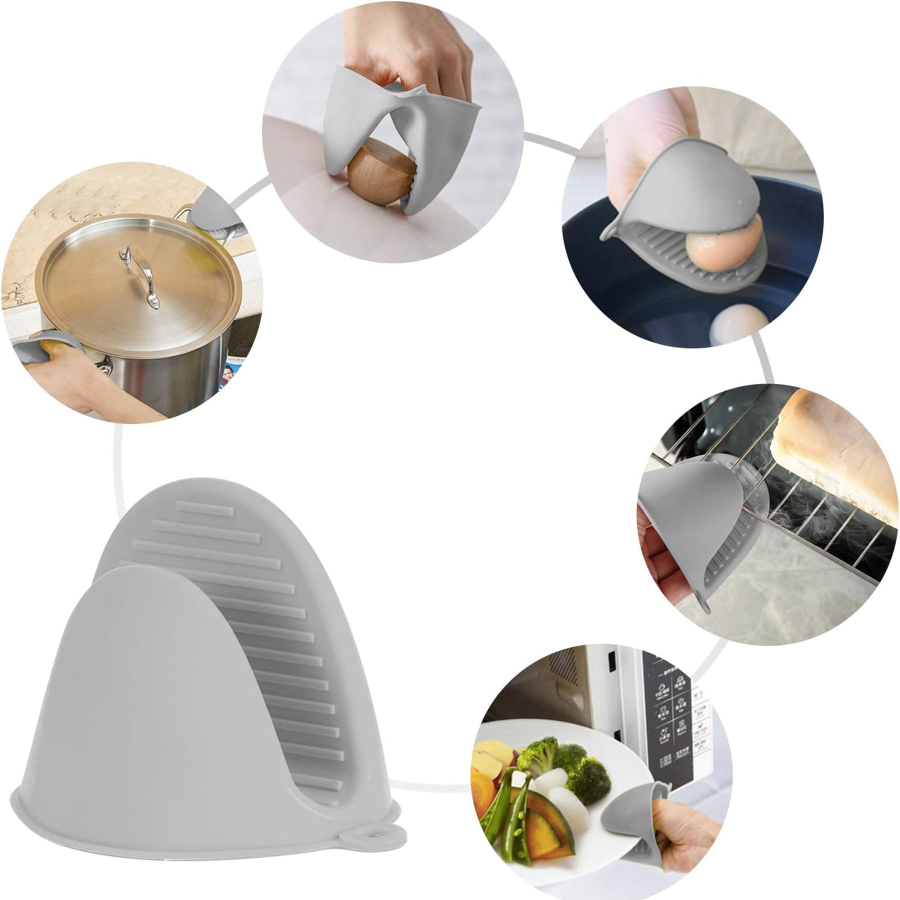 SUPSAW20 Silicone Oven Mitts Heat Resistant