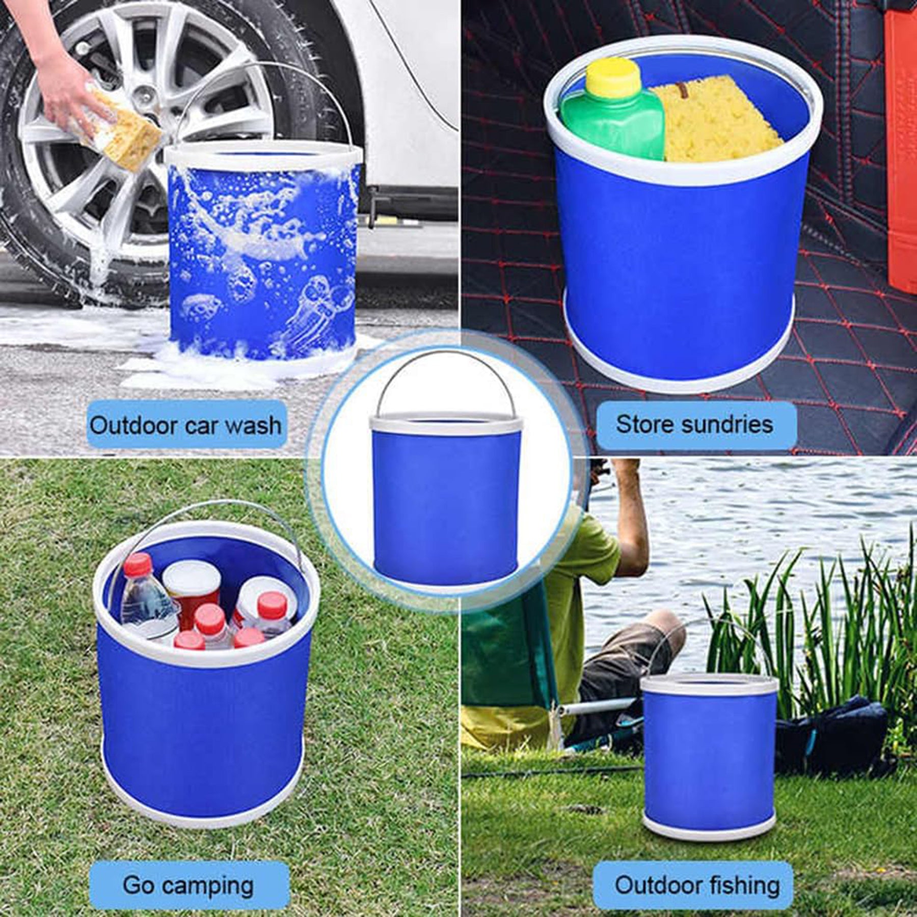 SUPSAW220 Portable Folding Water Bucket