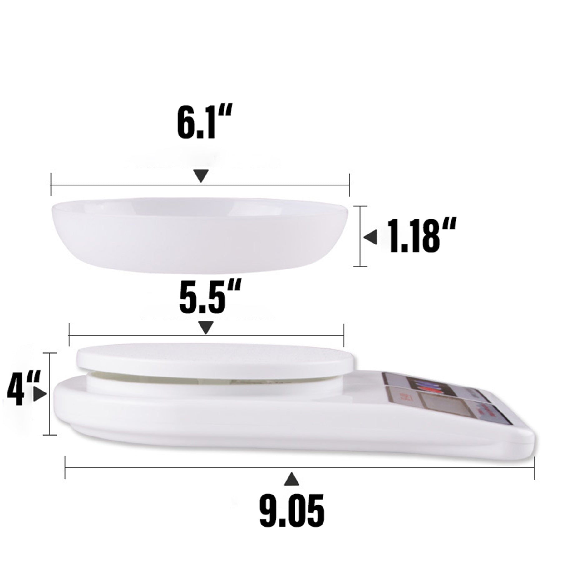 SUPSAW32 Digital Kitchen Food Scale