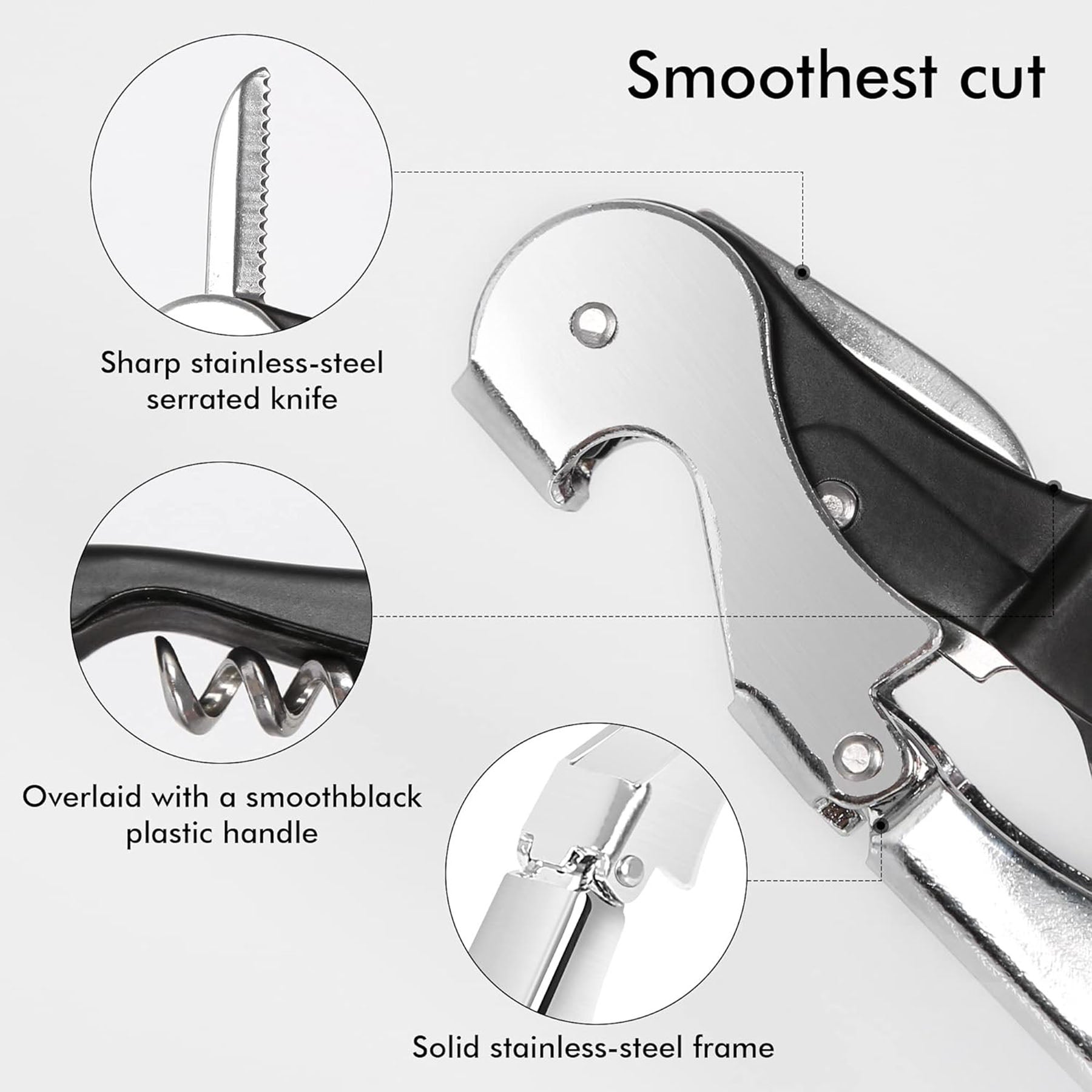 SUPSAW99 Multi-functional Corkscrew Wine Bottle Opener