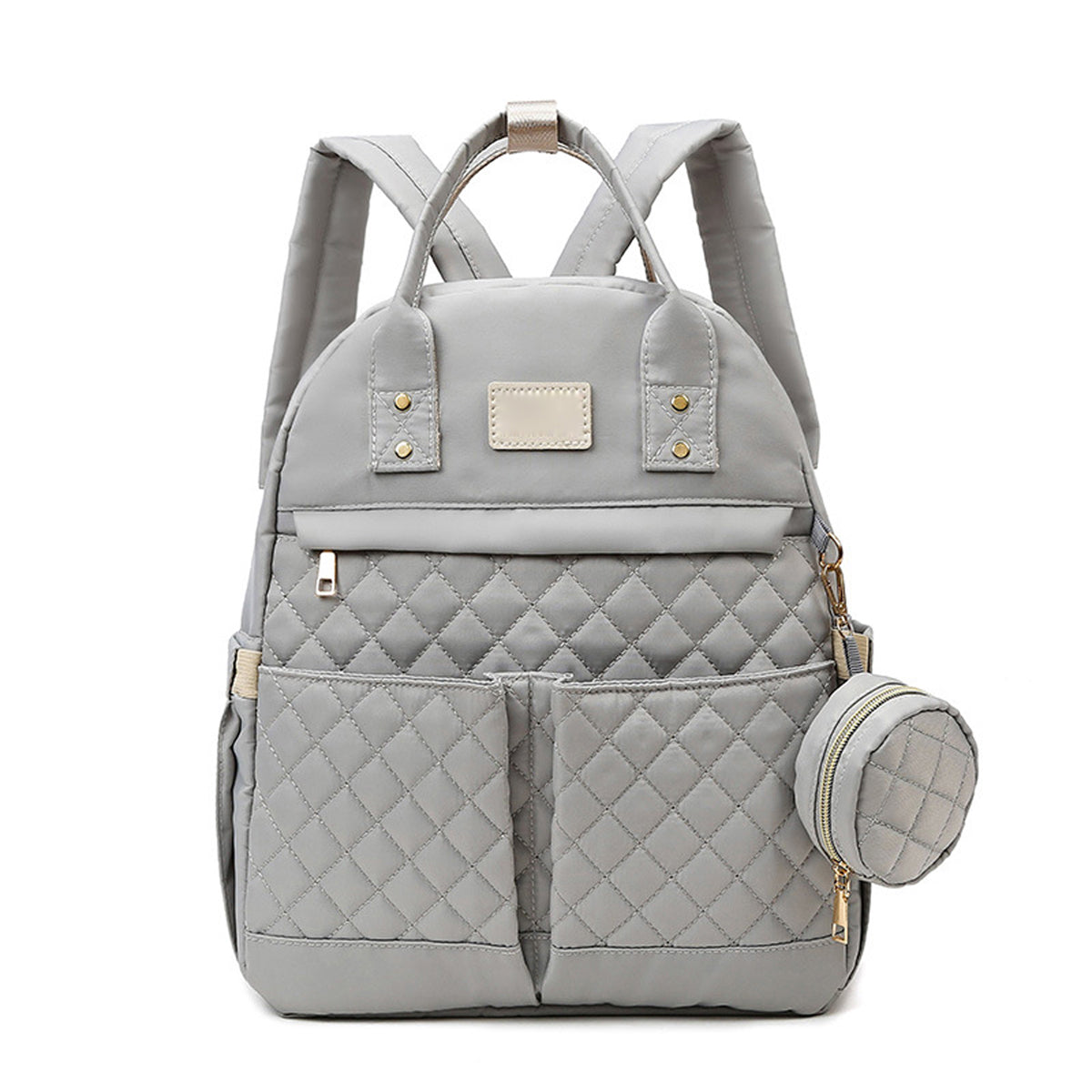 HUPSAZ22 Waterproof Diaper Bag with Changing Pad & Wet Dry Bag