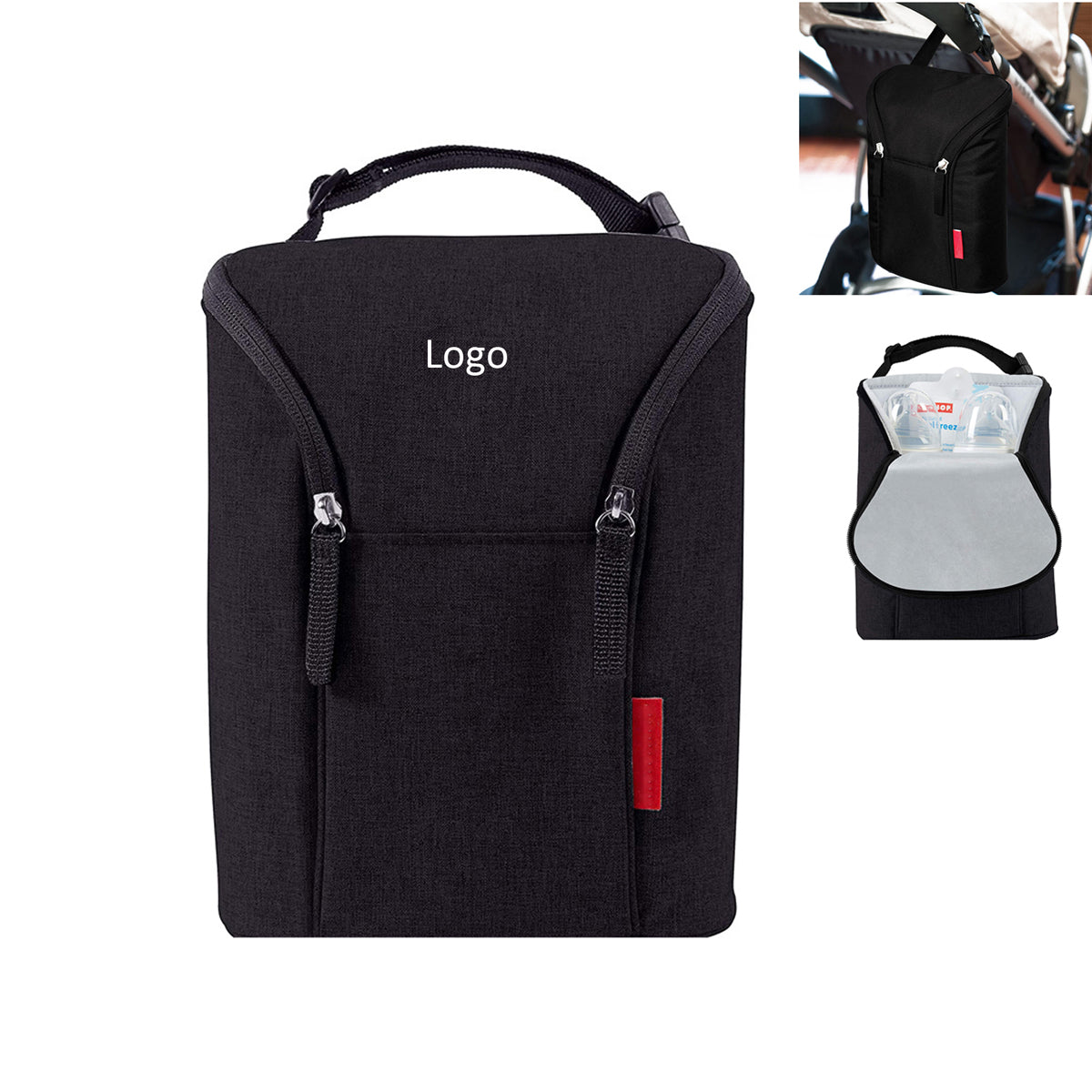 HUPSAZ47 Baby Breastmilk Cooler Insulated Bottle Bag