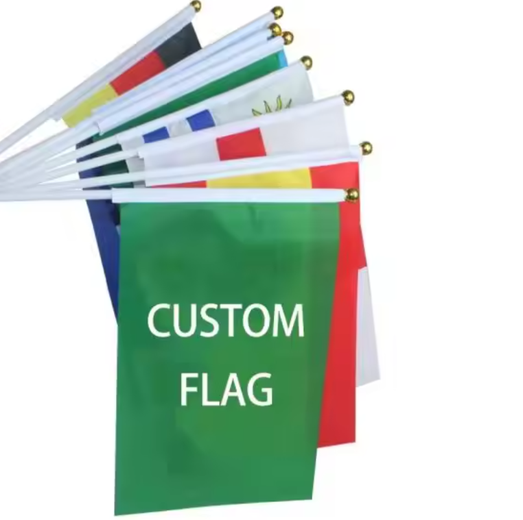 SUPSBL135 12" x 8" Hand Waving Flag Banner