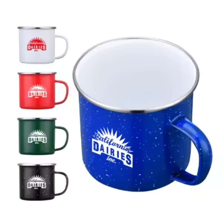 SUPSBL159 Campfire Enameled Metal Coffee Mug