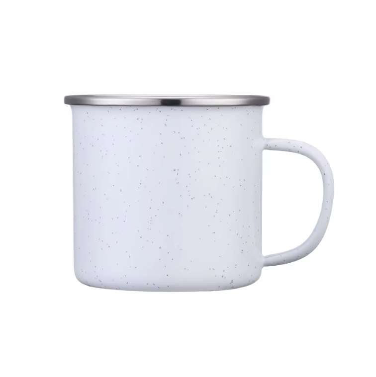SUPSBL159 Campfire Enameled Metal Coffee Mug