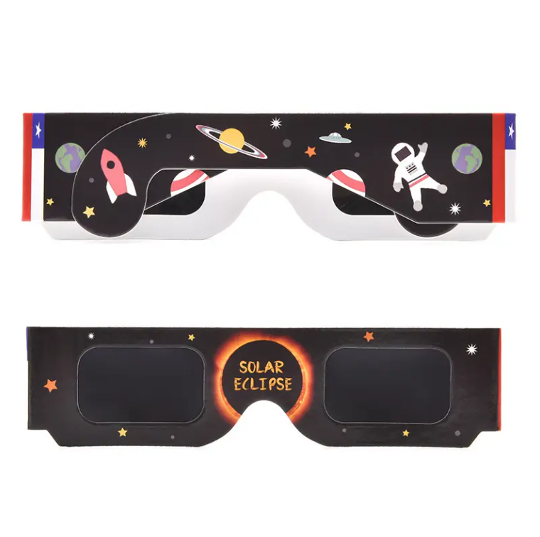 SUPSBL30 Individuell bedruckte Schutzbrille für Sonnenfinsternis
