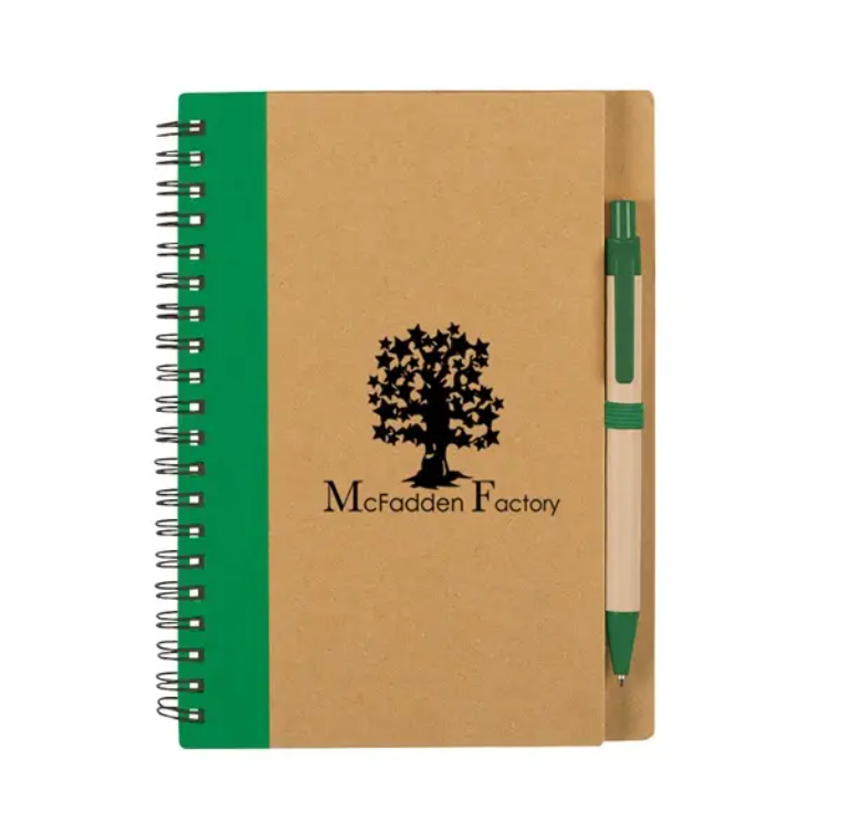 SUPSBL43 Spiral Notebook and Pen