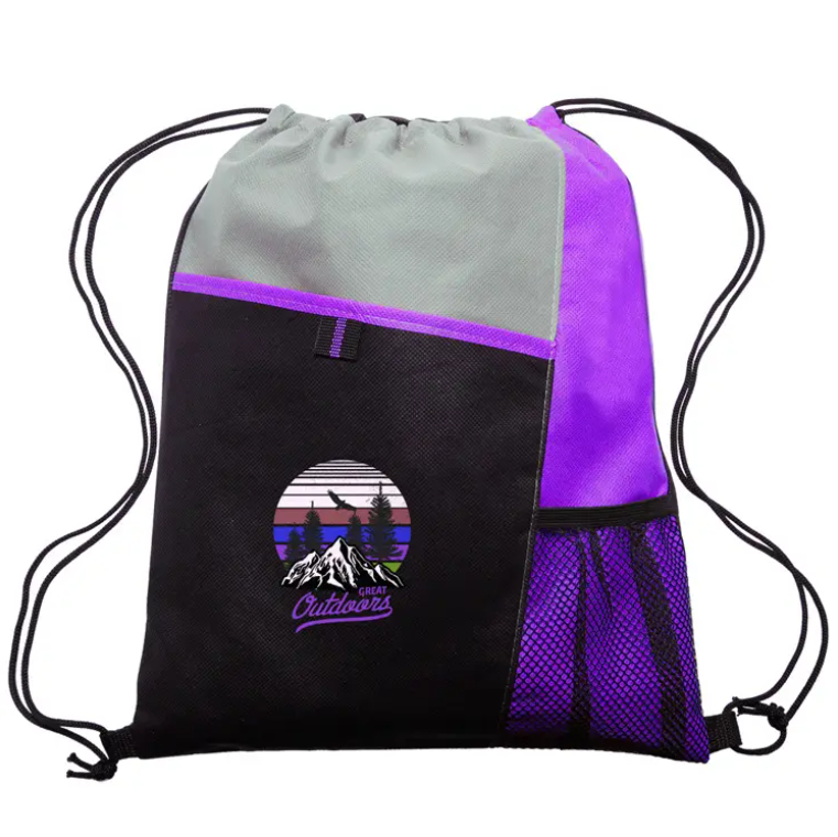 SUPSBL63 Non-Woven Drawstring Backpack