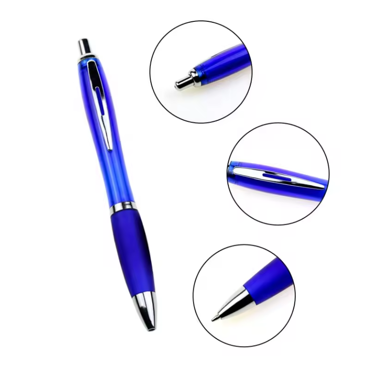 SUPSBL72 Rubber Grip Ballpoint Pen