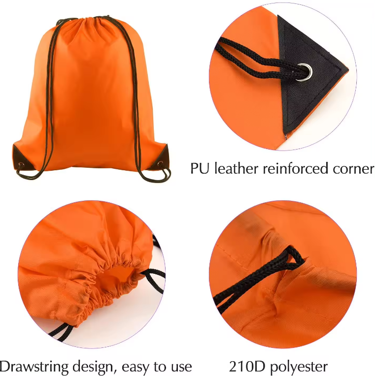 SUPSBL98 Wasserdichter Nylon-Kordelzugbeutel