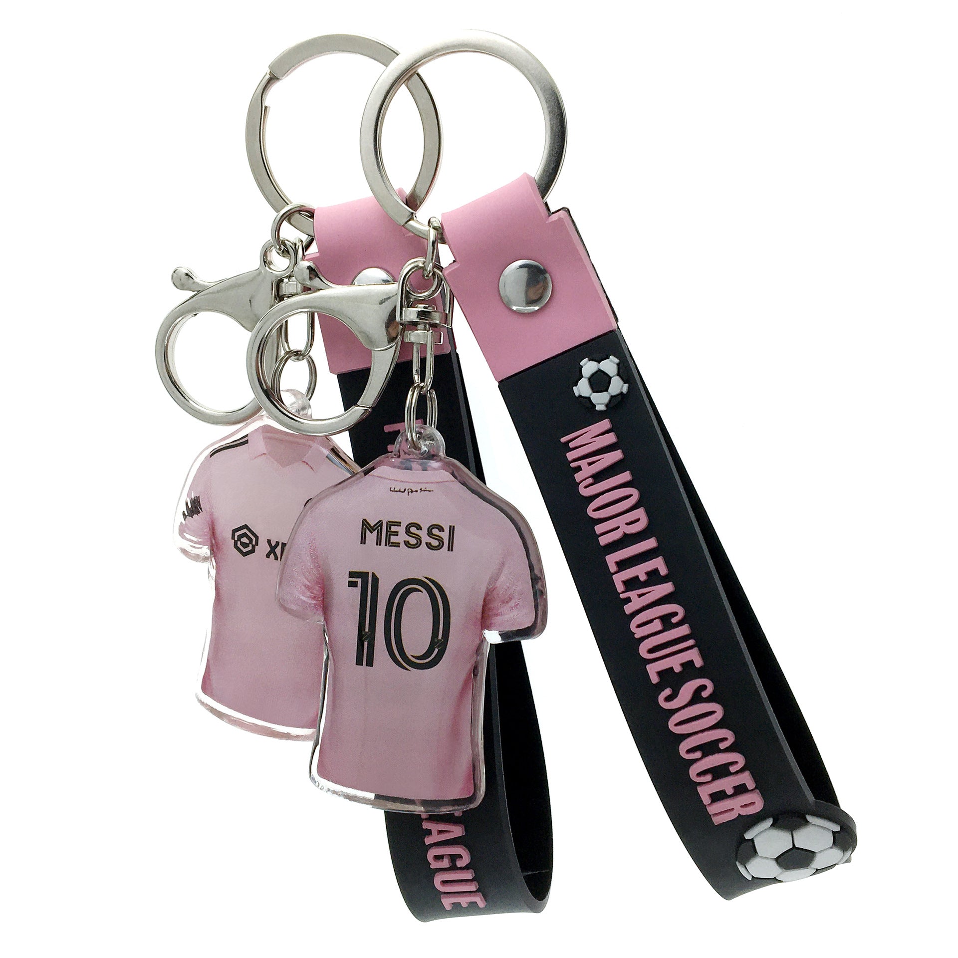 SUPSCW03 Soccer Miami KeyChain Ring Football Gift