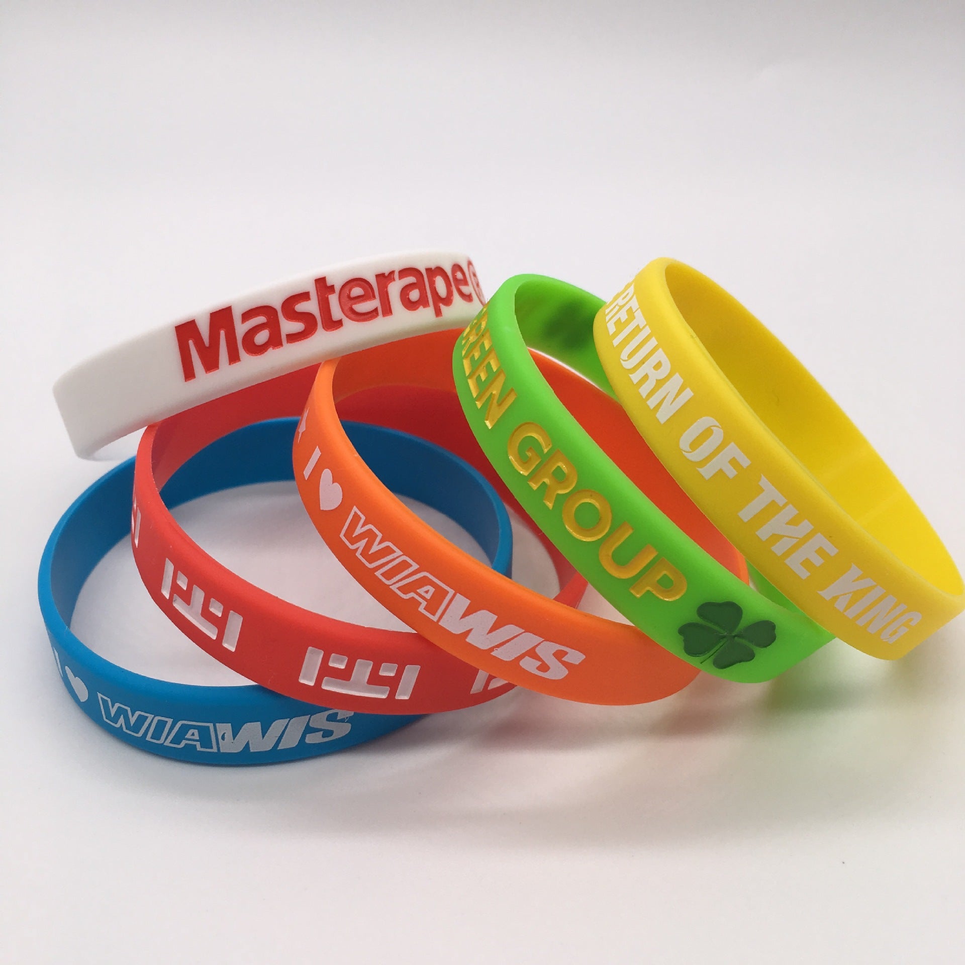 SUPSED11 Colorful silicone sports bracelet