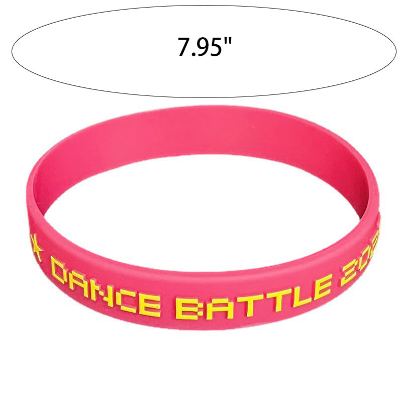 SUPSED11 Colorful silicone sports bracelet