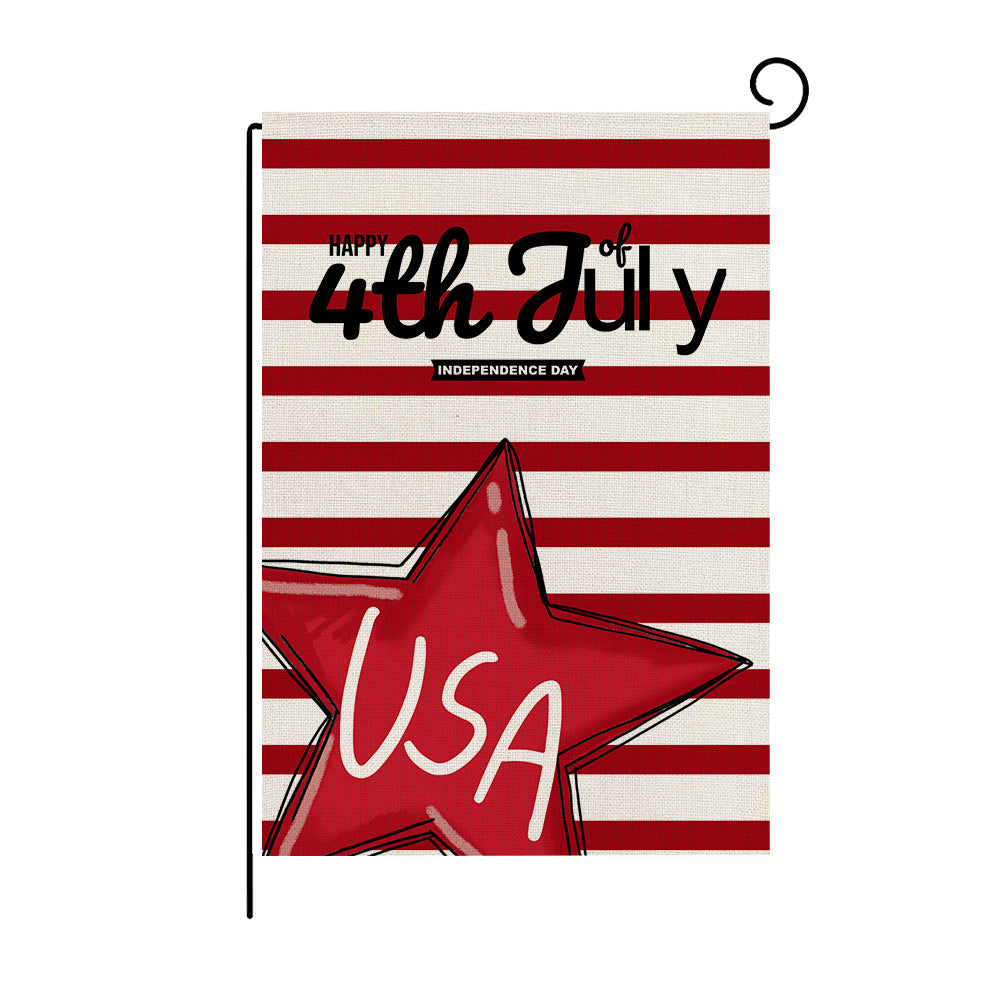SUPSED17 11.8" x 17.7" Printed US Garden Flag