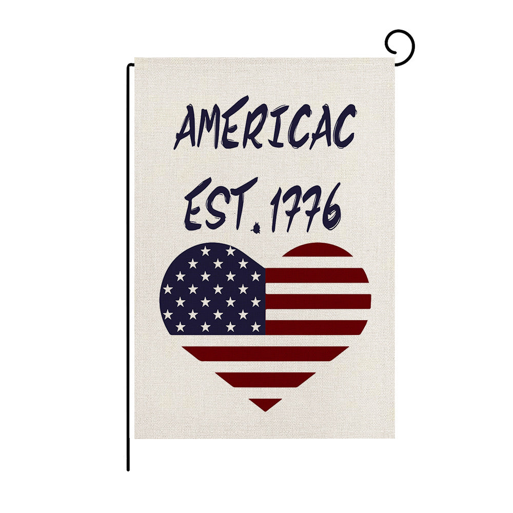 SUPSED17 11.8" x 17.7" Printed US Garden Flag